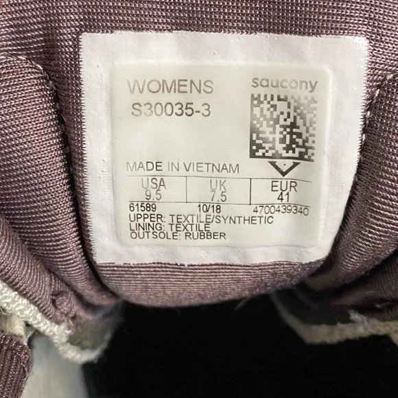 Saucony VersaFoam Inferno Shoe Womens 9.5 Beige S30035 Low Road Running Sneaker - Picture 5 of 8